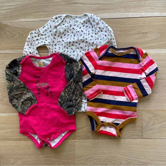 Carhartt Other - Girls Onsie Bundle | Carhartt size 18 Month, Old Navy size 18-24 Month
